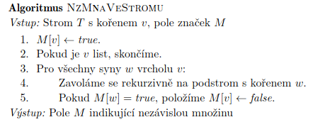 Nezávislá množi na ve stromu